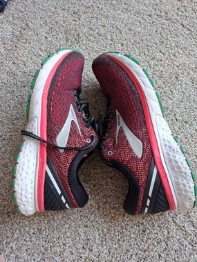 Brooks Women’s Ghost Running Shoes in Red